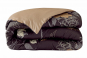 Housse de couette AMBRE NUIT noir bronze  - ANNE DE SOLENE