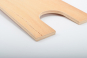 LATTE de sommier 122 x 8 mm (48-26-48) à enfourchement - déclassée