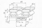embout BUBBLE-RR court 16.5 - bilattes 38 x 8