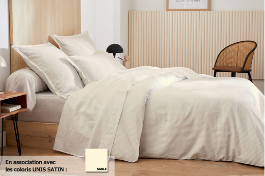 Linge de lit GRAND HOTEL SABLE - TRADILINGE Linge de lit GRAND HOTEL SABLE - TRADILINGE
