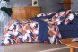 Linge de lit UTOPIA cobalt - BLANC DES VOSGES