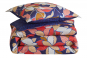 Parure de lit UTOPIA cobalt - BLANC DES VOSGES