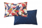 Taie d'oreiller rectangle UTOPIA cobalt - BLANC DES VOSGES