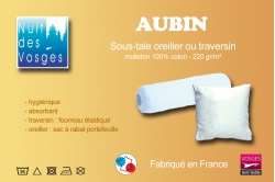 sous-taie AUBIN