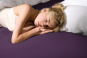 drap housse jersey BELLA DONNA (fin de série) coloris MYRTILLE - FORMESSE