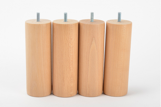 CYLINDRECO 60 vernis clair 17 cm (lot de 4) - déclassé CYLINDRECO 60 vernis clair 17 cm (lot de 4) - déclassé