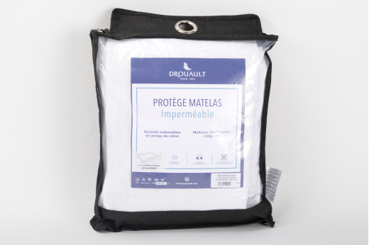 protège matelas DUO 180 x 200 imperméable GUERNESEY - déclassé protège matelas DUO 180 x 200 imperméable GUERNESEY - déclassé