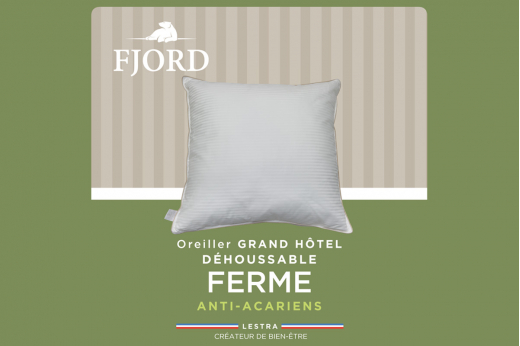 oreiller ferme anti-acariens FJORD COMDUV® déhoussable