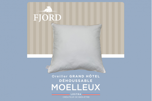 oreiller moelleux FJORD COMDUV® dehoussable