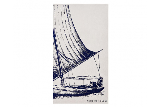 drap de plage FELUCCA 100 x 180 - ANNE DE SOLENE