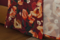 Drap plat RHAPSODIE grenat - BLANC DES VOSGES