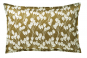 Taie d'oreiller rectangle recto ENVOLÉE kaki - BLANC DES VOSGES