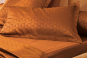 linge de lit EOLE cognac - BLANC DES VOSGES