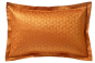 taie d'oreiller rectangle EOLE cognac - BLANC DES VOSGES