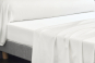 drap housse SATIN TENCEL UNI - OSMOSE blanc - BLANC DES VOSGES