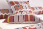 taies MOSAIC sienne - BLANC DES VOSGES