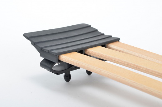 embout STEP long 568 NOIR - trilattes 25 x 8 pour sommier MERAL