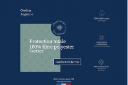 Oreiller mi-ferme ANGELINE - DROUAULT