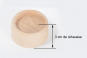 REHAUSSE de 3 cm pour pied de lit Ø 50 mm