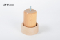 REHAUSSE de 3 cm pour pied de lit Ø 70 mm