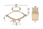 suspension OROCLIP-T 2003 pour plot de sommier