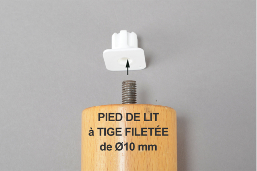 INSERT A AILETTES diam&egrave;tre 18 mm pour vis de10 mm