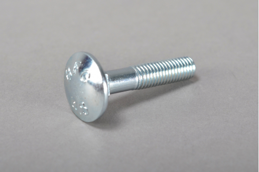 vis m&eacute;taux T&Ecirc;TE RONDE COLLET CARR&Eacute; M8