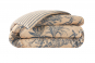 4 CONTINENTS bronze/marine - housse de couette