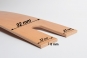 LATTE de sommier 92 x 8 mm (35-22-35) à enfourchement - cintrée (déclassée)
