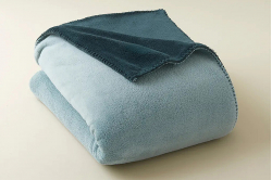 plaid BICOLORE vert sauge / celadon - SYLVIE THIRIEZ