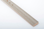 LATTE multiplis trapézoïdale perforée 36 x 8 mm - cintrée - décor chêne taupe