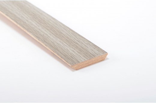 LATTE multiplis trap&eacute;zo&iuml;dale 36 x 8 mm - cintr&eacute;e - d&eacute;cor ch&ecirc;ne taupe