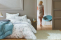 linge de lit CASSE NOISETTE aqua