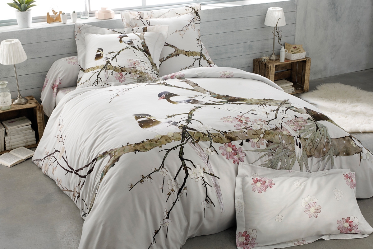 Parure de lit SAKURA de TRADITION DES VOSGES