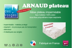 Protège matelas imperméable Antony 160x200 grand Bonnet 40cm