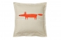 taie carrée MR FOX mandarine - SCION LIVING