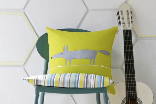 coussin MR FOX citron - SCION LIVING coussin MR FOX citron - SCION LIVING