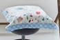 taies d'oreiller carrée 65 x 65 HUMMINGBIRDS star white - PIP STUDIO