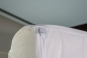 système étanche pour loger le curseur du zip sur housse anti-punaises de lit BUG SECURE