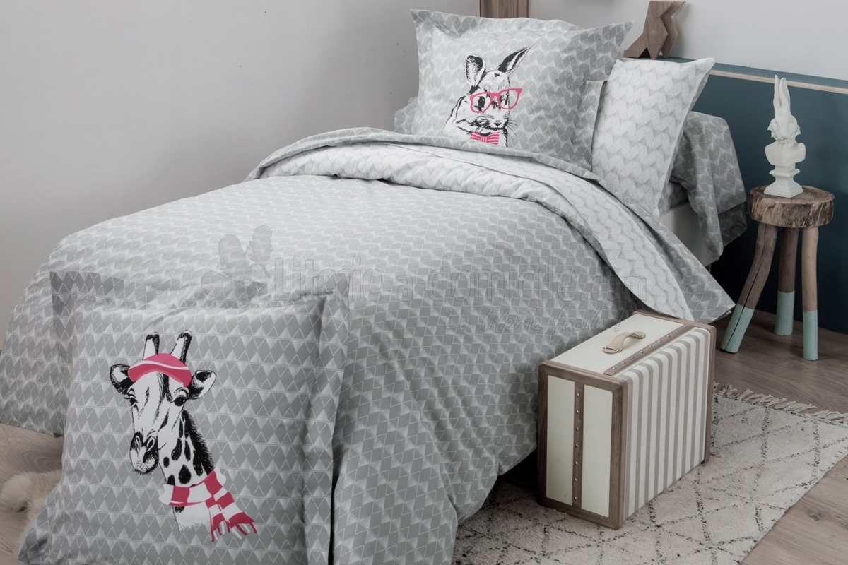 Linge de lit ado ou enfant BUNNY - TRADILINGE