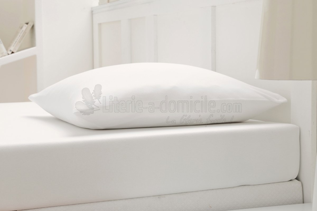 PROTEGE MATELAS 180X200 MOLLETON BLANC*