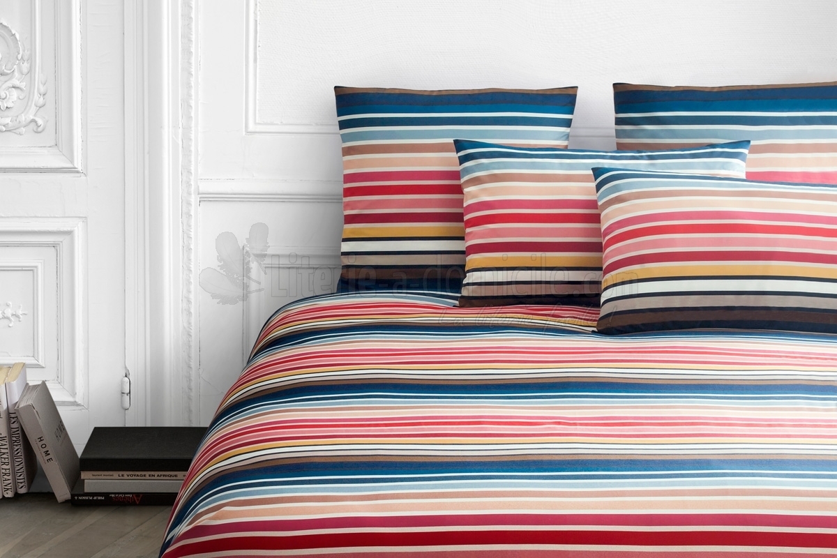 linge de lit RUE DE GRENELLE sunset percale de Sonia Rykiel