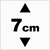 7 cm 7 cm